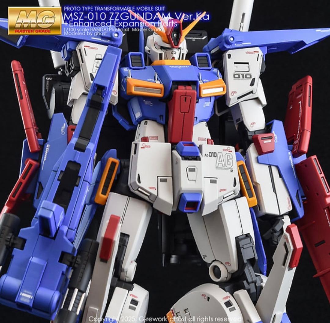 新作 G-rework デカール MG ダブルゼータガンダム ver.ka