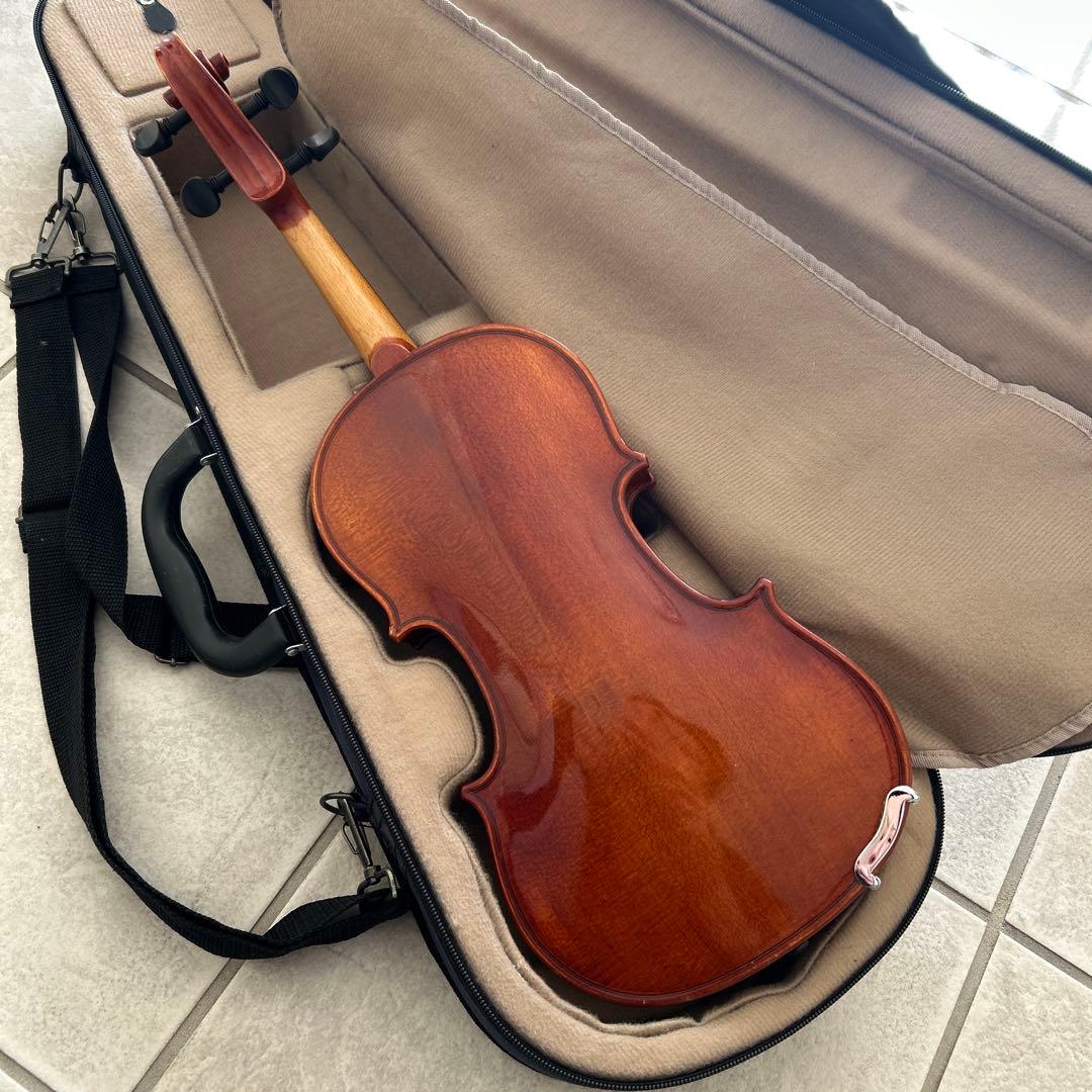 バイオリン　ケースと弓付き　スズキ　SUZUKI 鈴木　 1/2 分数