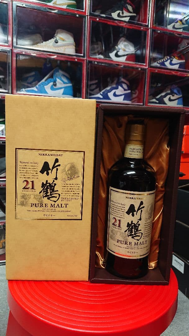 ✨希少・美品 竹鶴21年 ピュアモルトウイスキー✨