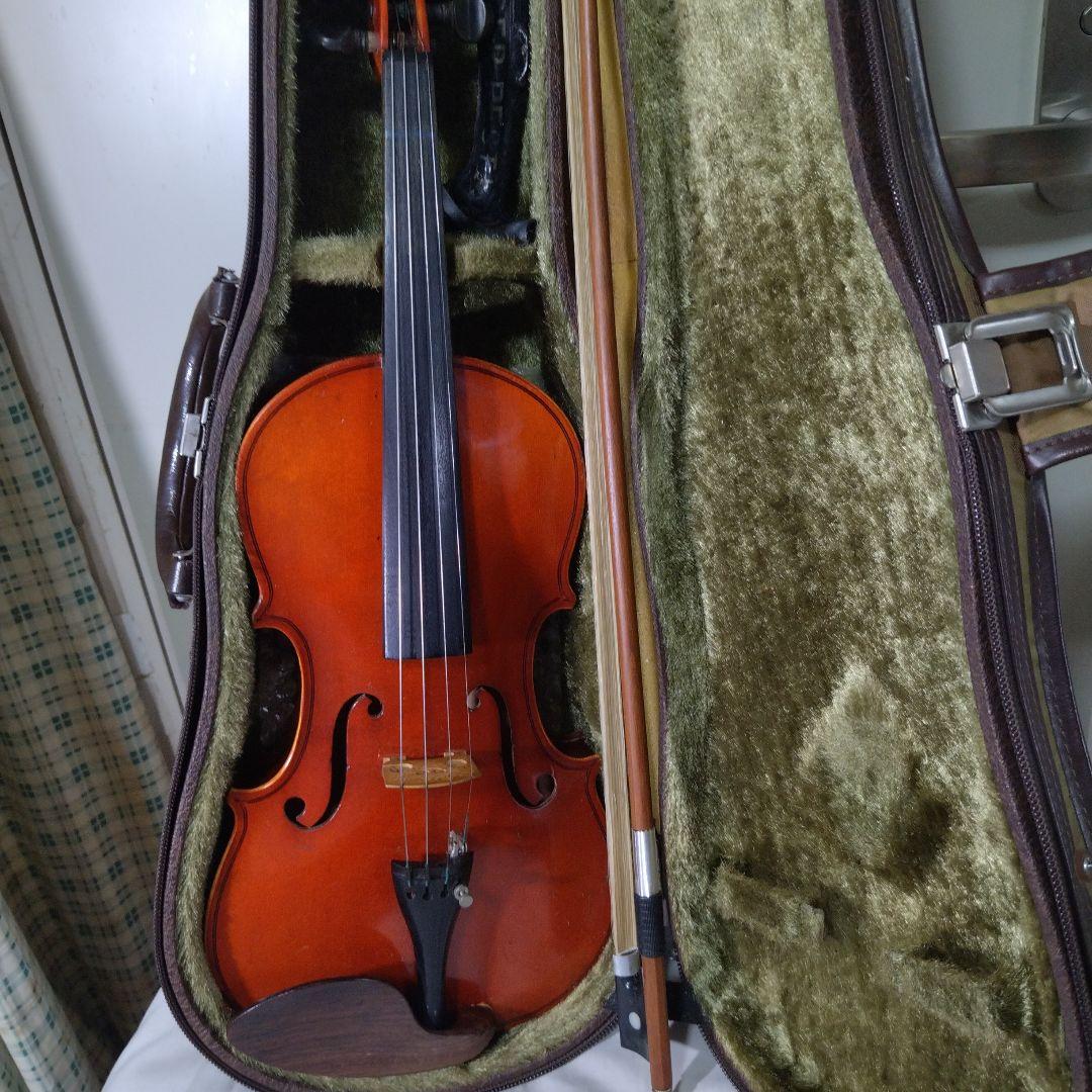 ♥8才前後の子供用♥スズキバイオリン1/2♥メンテナンス済♥弓ケ―ス松脂肩当て付