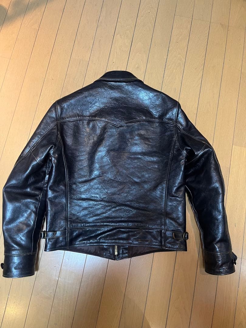 レインボーカントリー アメリカ屋別注ハイウェイマン サイズ38シールブラウン