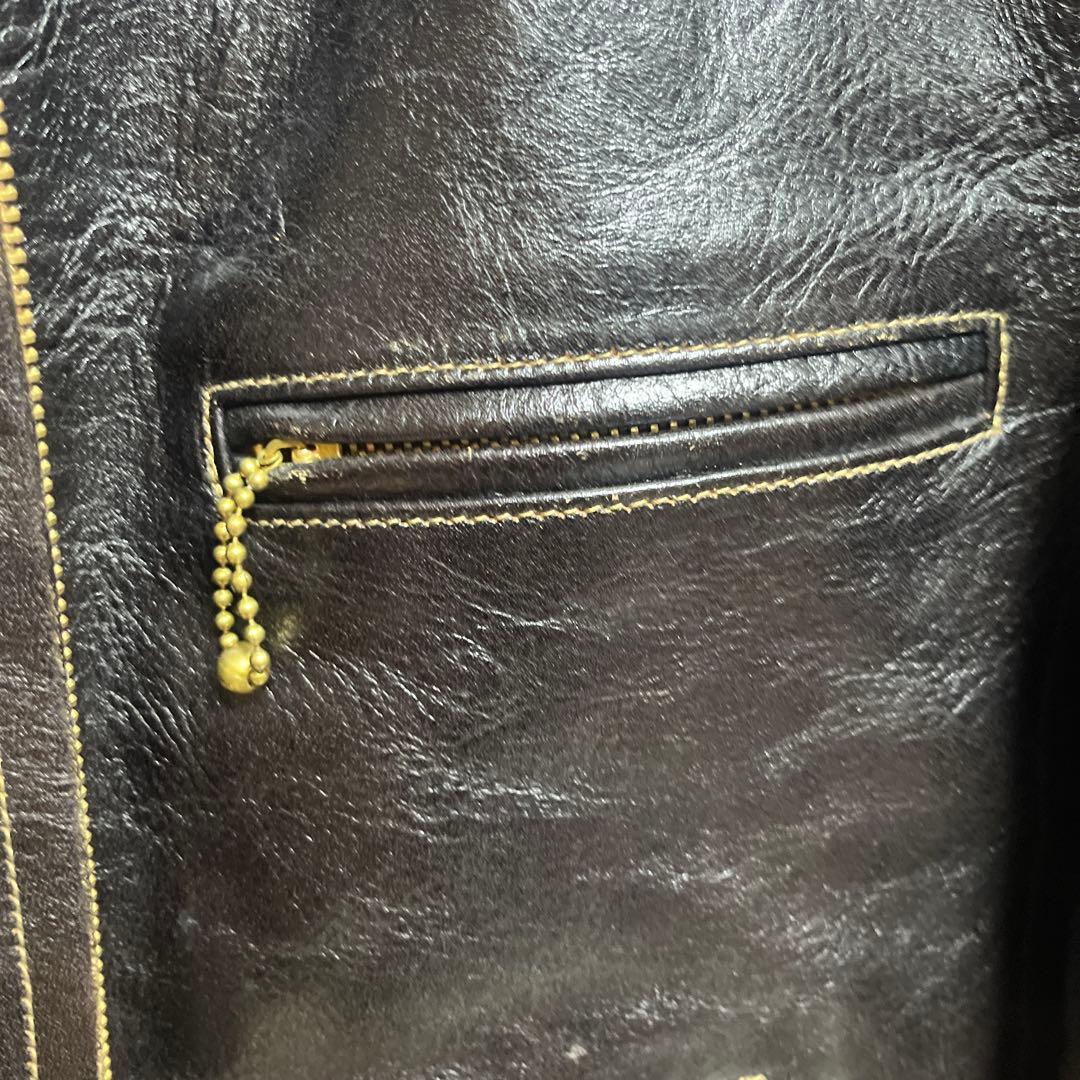 レインボーカントリー アメリカ屋別注ハイウェイマン サイズ38シールブラウン