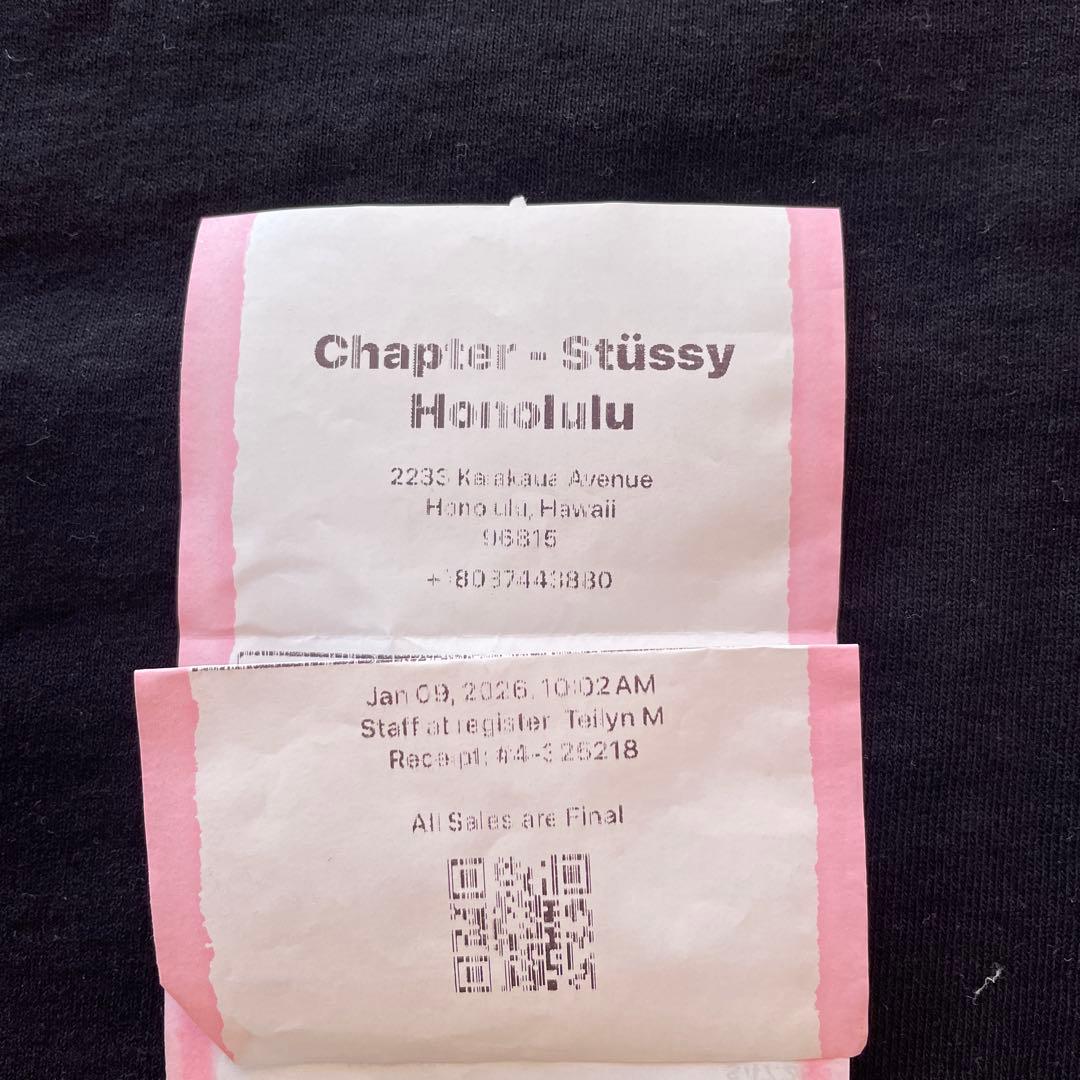 【新品未使用タグ付き】STUSSY HONOLULU ブラック TシャツMサイズ