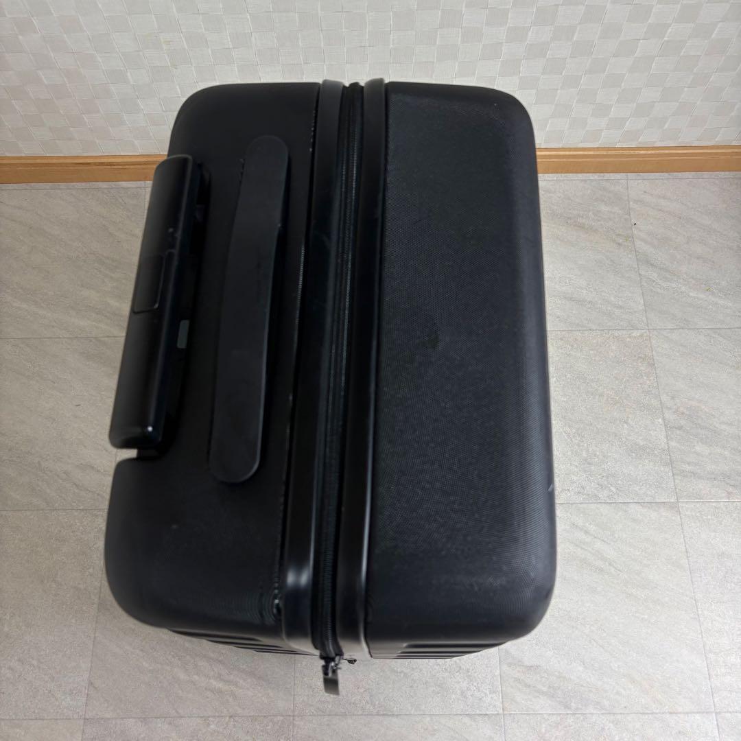 MUJI 無印良品 キャリーケース ブラック 36L スーツケース ストッパー付