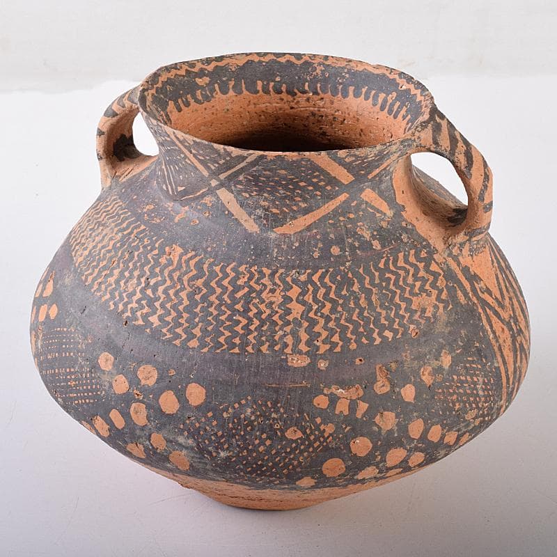 タイ古陶磁　バンチェン土器　アンダーソン土器　双耳壷　M　R7982