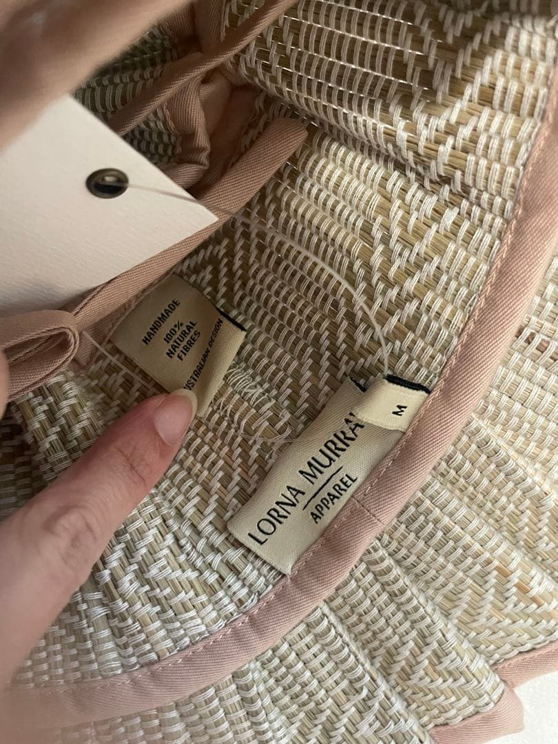 Lorna Murray キッズ　フリル付き麦わら帽子 Medium 正規品