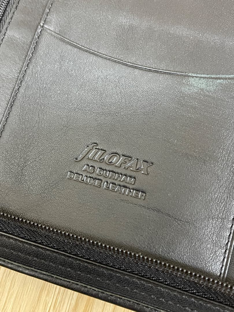 ファイロファクス A5 Durham Deluxe Leather システム手帳