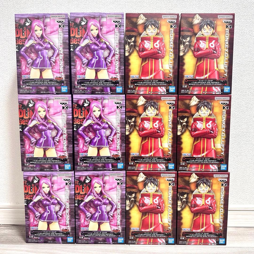 新品未開封　ワンピース　ONE PIECE フィギュア　ルフィ　ボニー　DXF