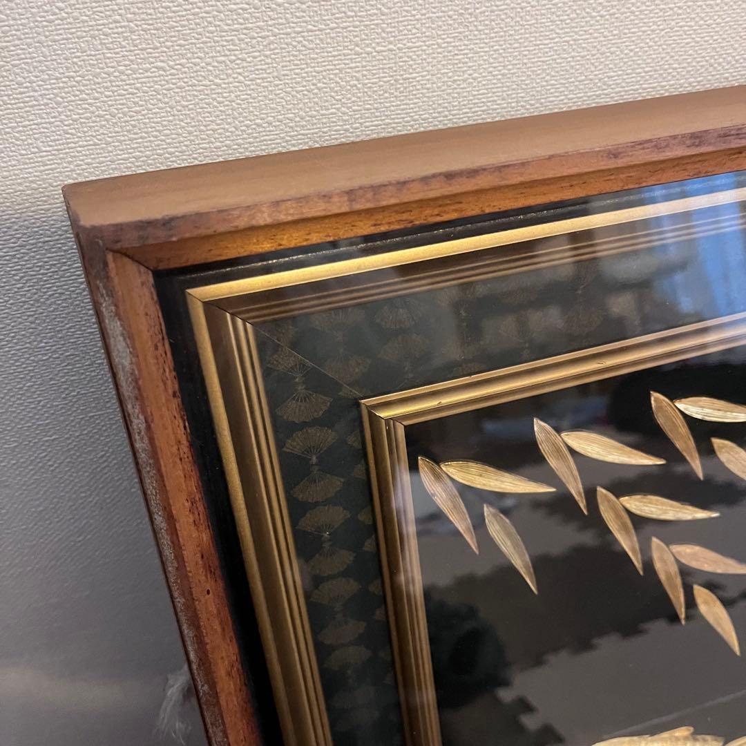 第*ー様 昭和レトロ★24KGP 金メッキ 松庵 鯉 昇鯉 縁起物 開運 福寿