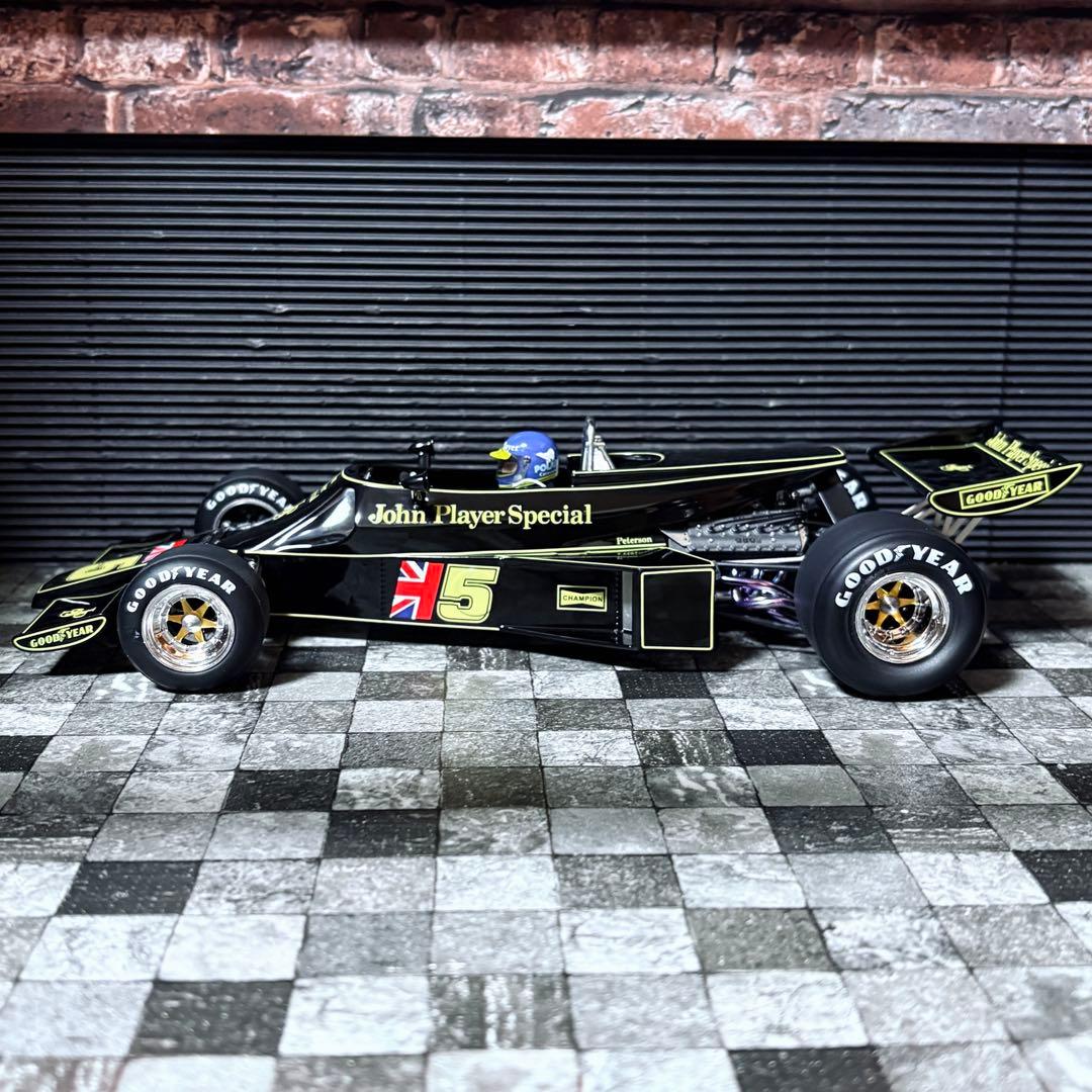 デカール加工品 1/18 GPreplicas ロータス 77 R.ピーターソン