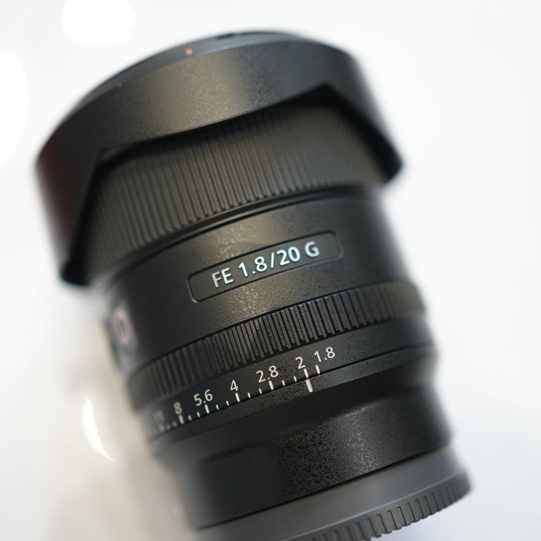 【超美品 おまけ付き】Sony 20mm F1.8 Gレンズ SEL20F18G