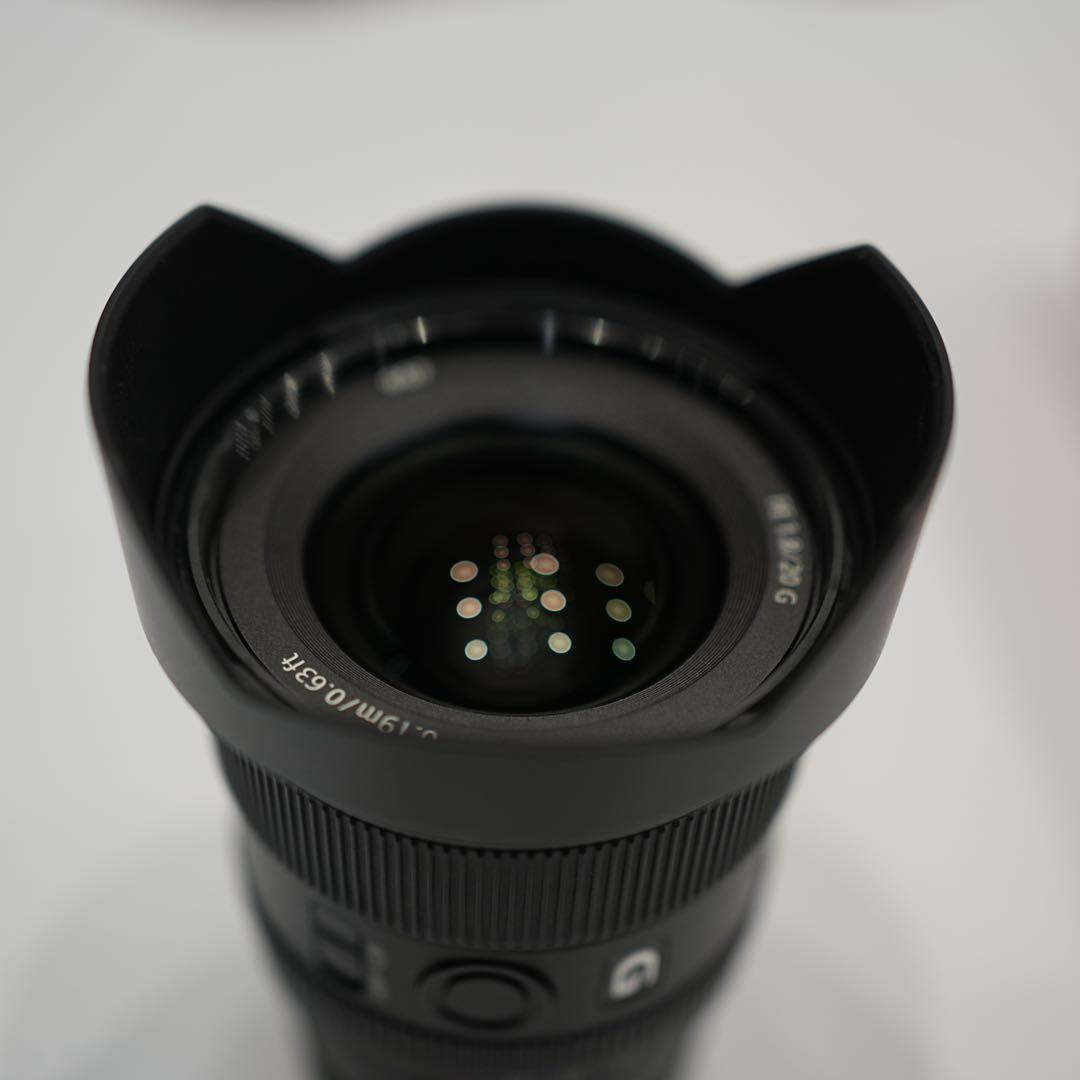 【超美品 おまけ付き】Sony 20mm F1.8 Gレンズ SEL20F18G