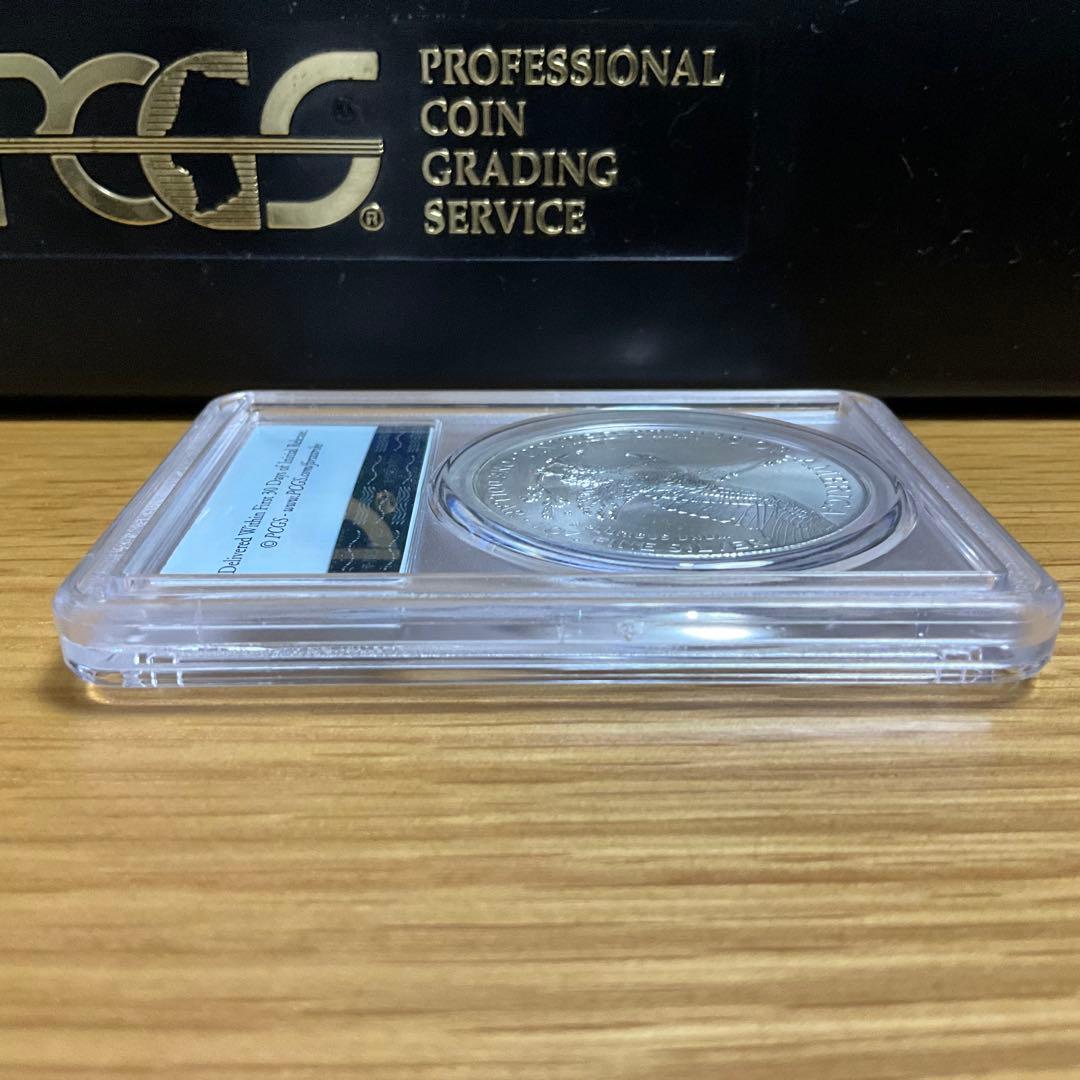 【新品】Silver Eagleイーグル銀貨2022-W PCGS MS70