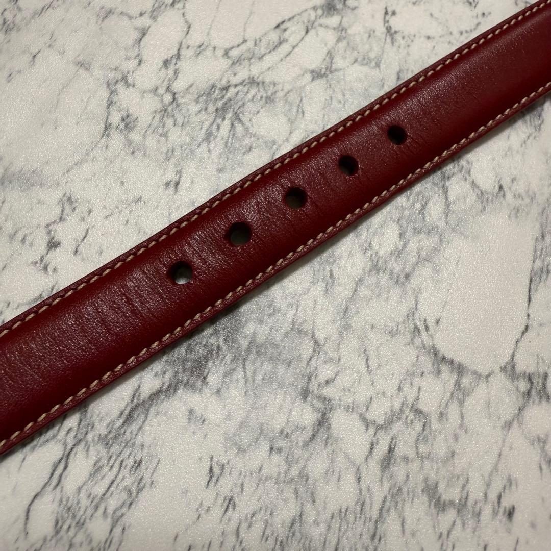 【美品】セット　COACH レザー 犬用首輪 リード　レッド　小型犬