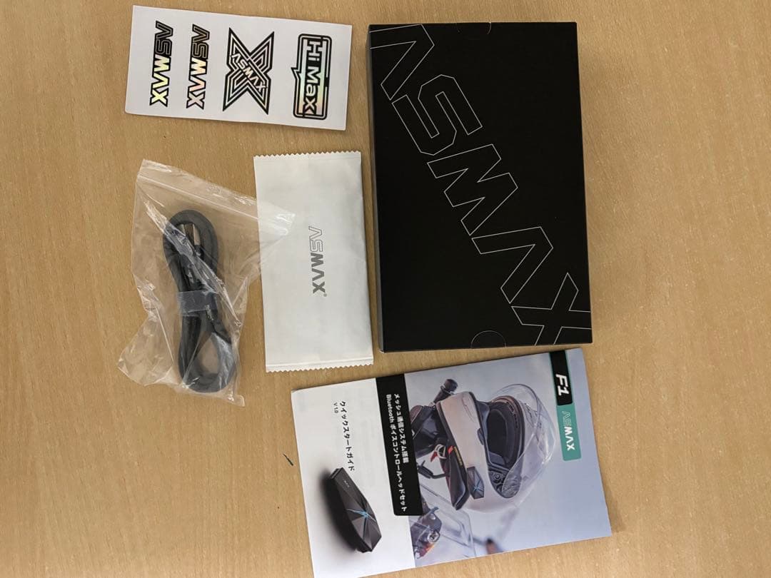 ASMAX ヘルメット用Bluetoothスピーカーセット