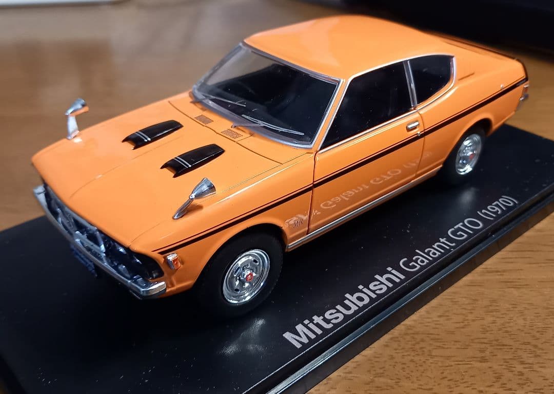 中古模型　三菱 ギャラン GTO 1970年式 オレンジ