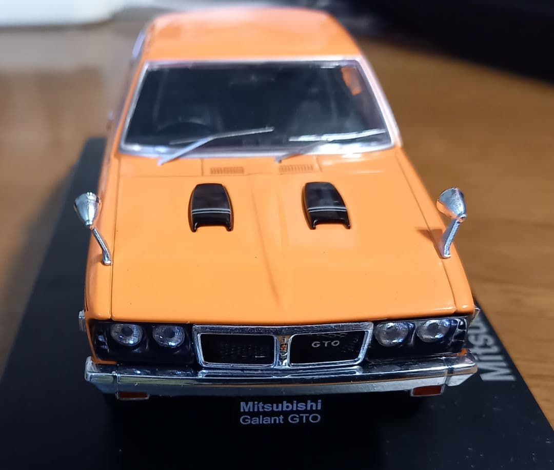 中古模型　三菱 ギャラン GTO 1970年式 オレンジ