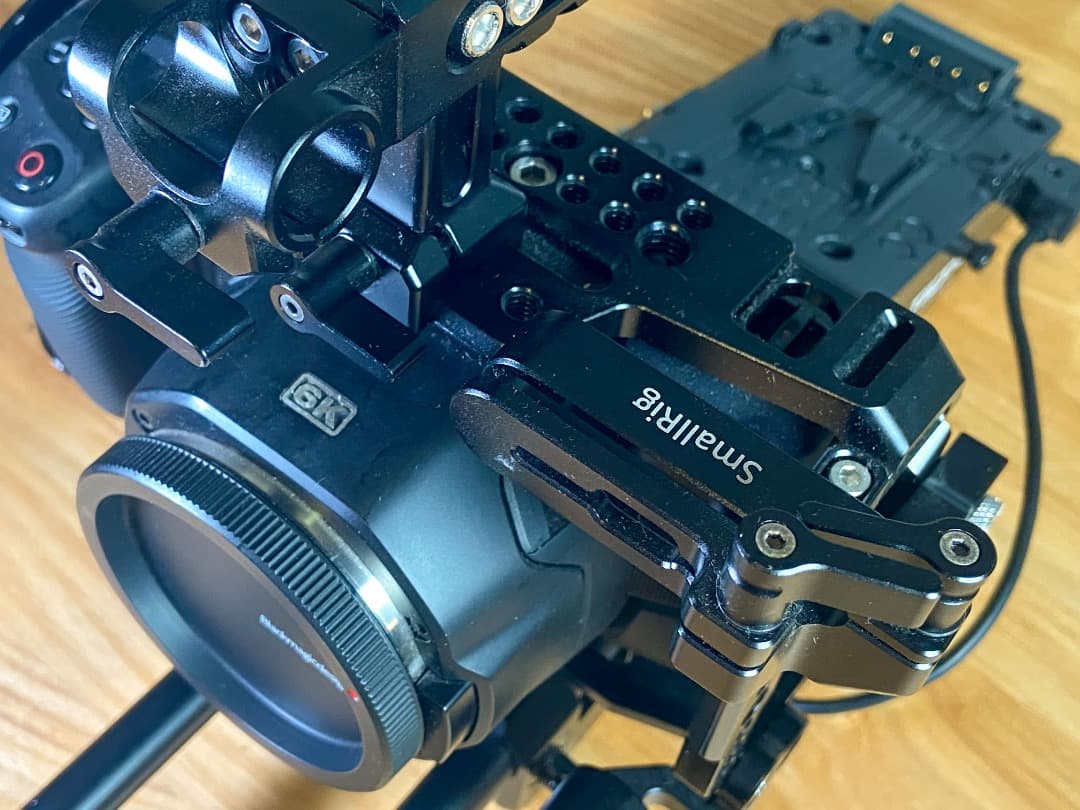 BMPCC6K＋SmallRig＋Tilta電源セット EFマウント