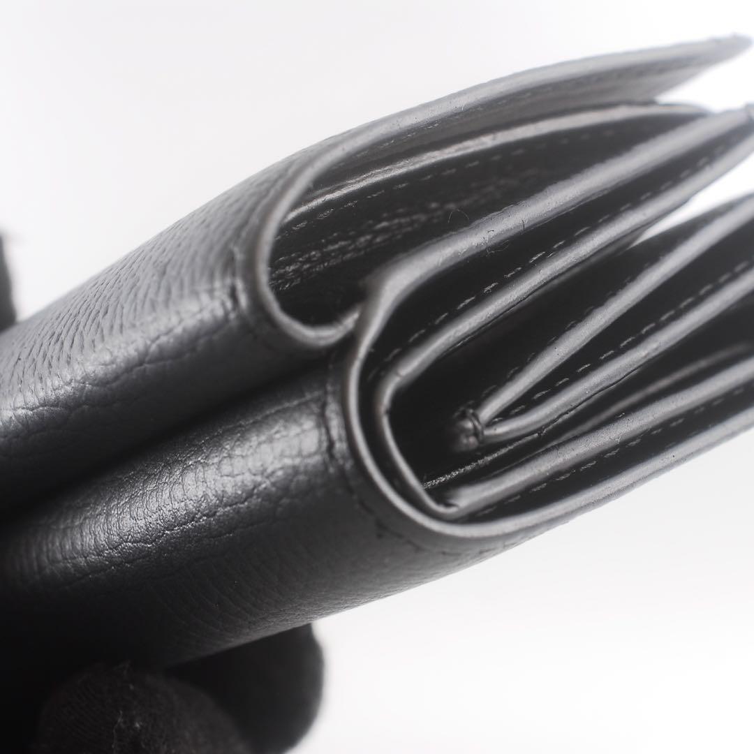 LOEWE＊アナグラム＊トライフォードウォレット＊カーフスキン＊三つ折り財布