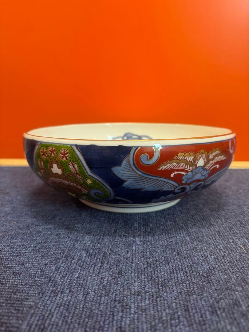 1645  有田焼 金ヶ江神右衛門  大鉢　27cm