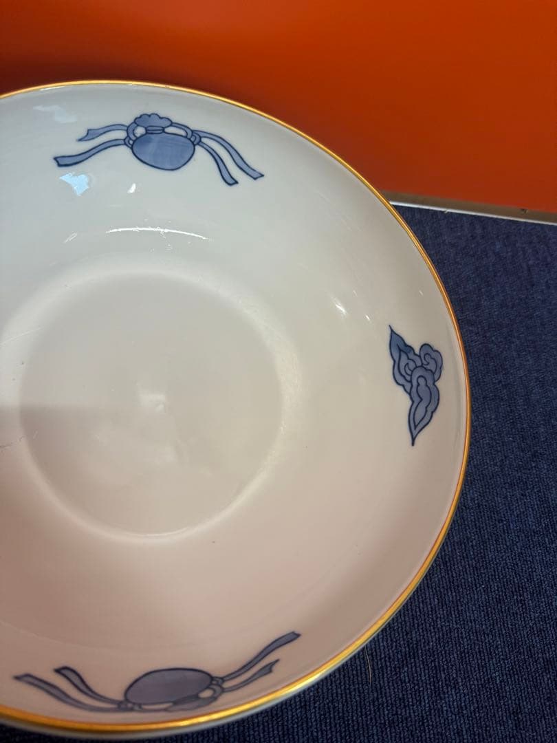 1645  有田焼 金ヶ江神右衛門  大鉢　27cm