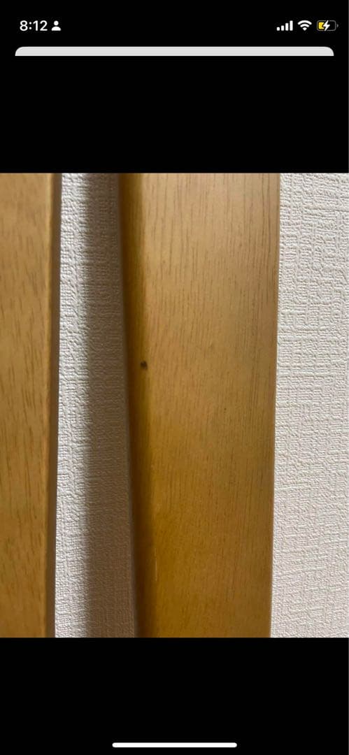 ニトリ　天然木　ダイニングテーブル