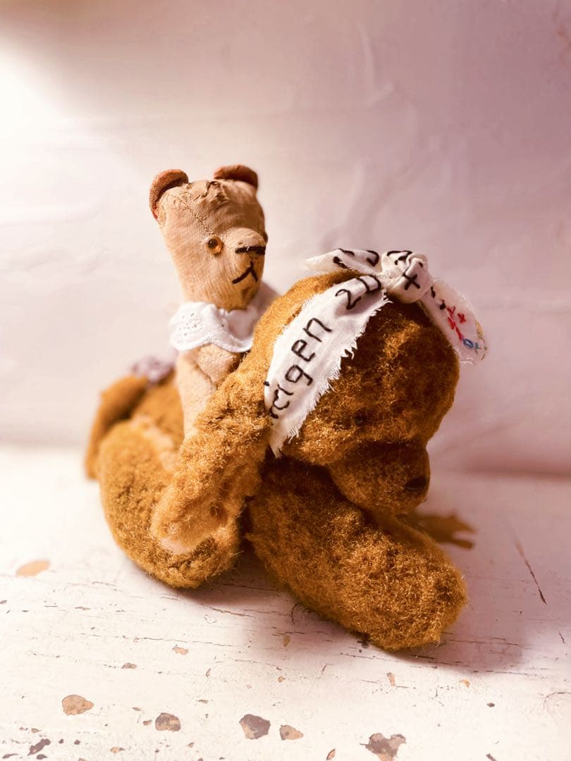 ☆ ✩ ヴィンテージベア ワンコ　DDRベア　アンティークベア　✩