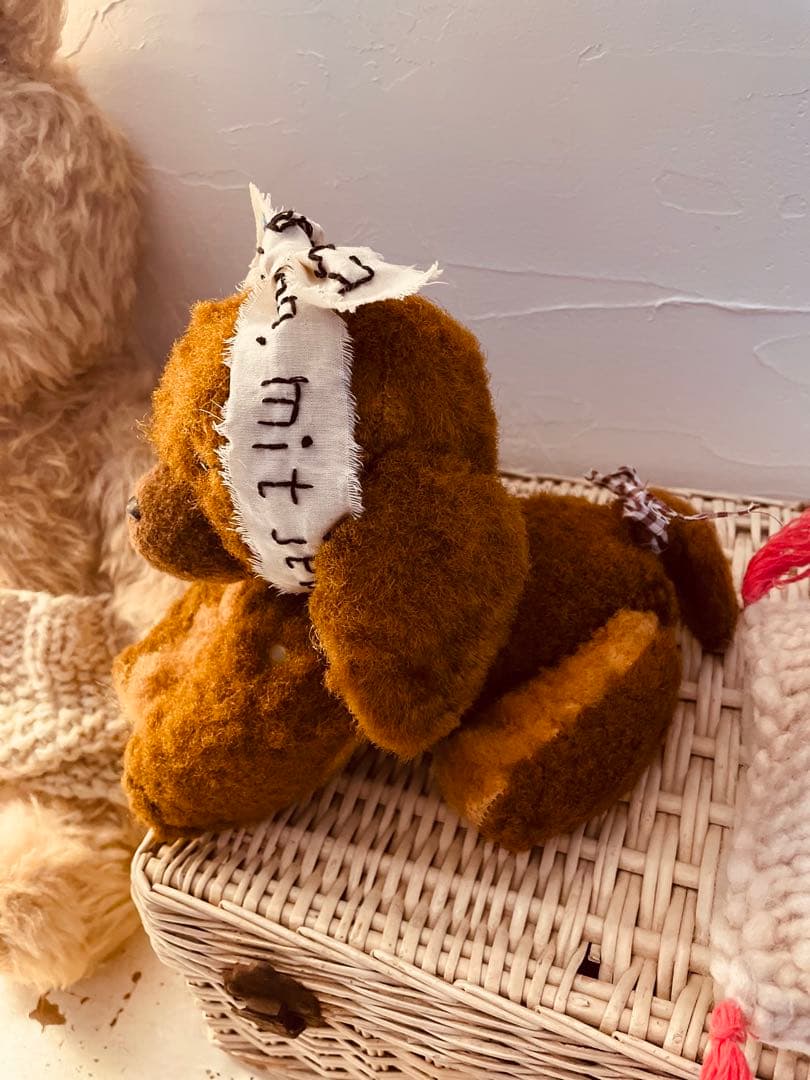 ☆ ✩ ヴィンテージベア ワンコ　DDRベア　アンティークベア　✩