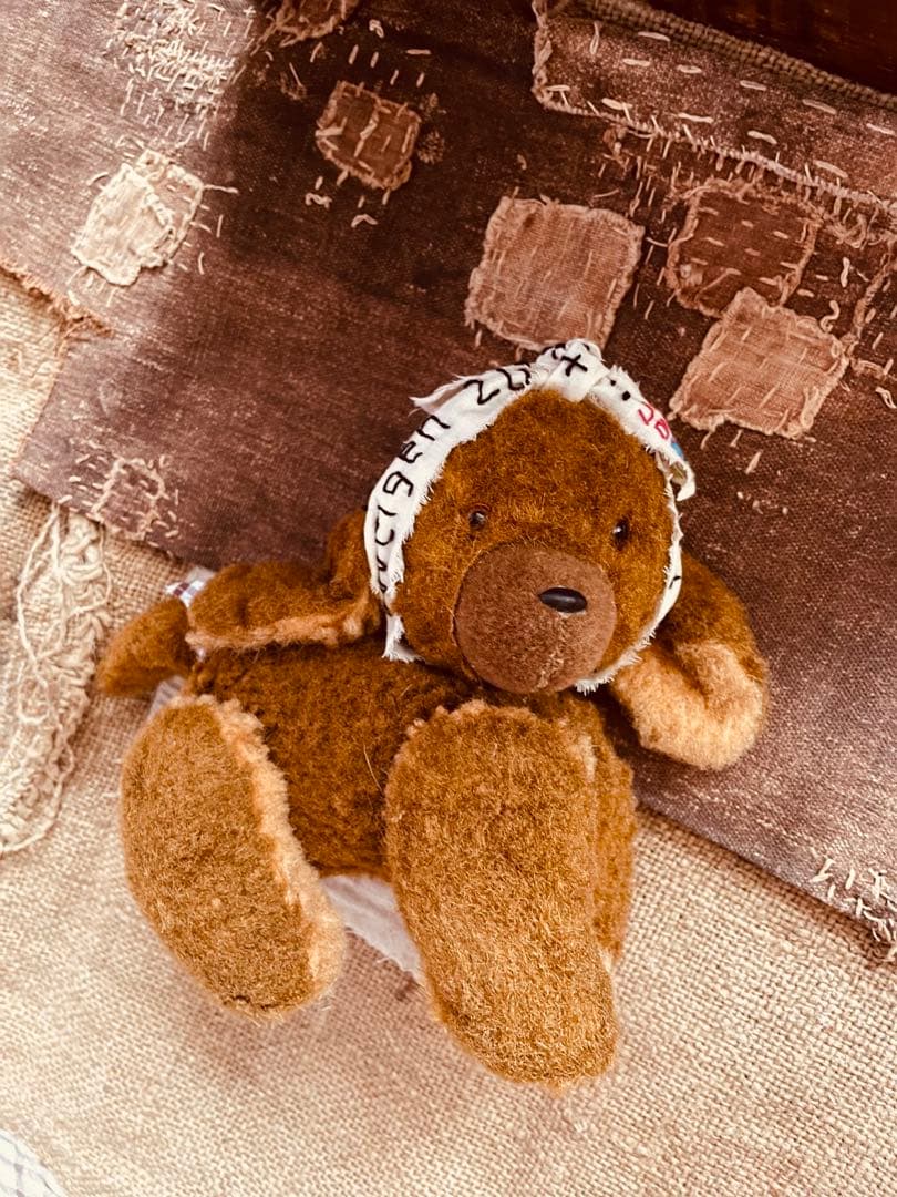 ☆ ✩ ヴィンテージベア ワンコ　DDRベア　アンティークベア　✩