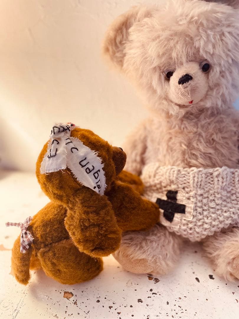 ☆ ✩ ヴィンテージベア ワンコ　DDRベア　アンティークベア　✩