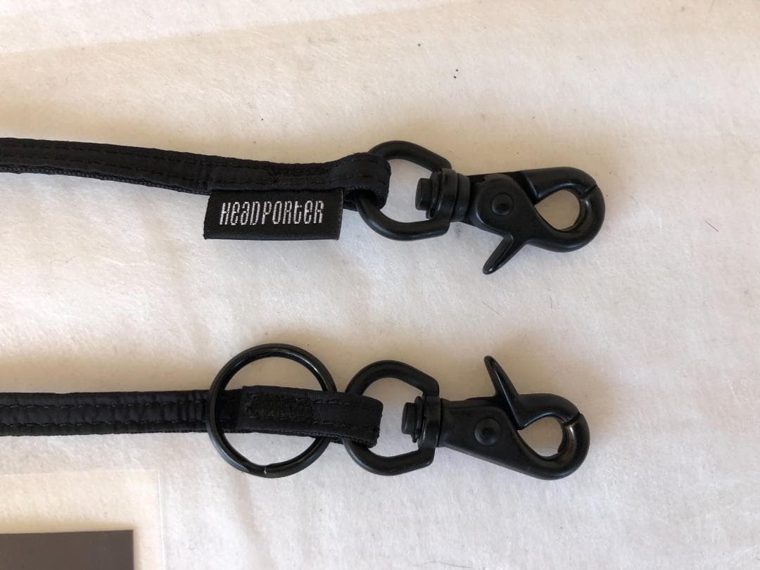ヘッドポーター ブラックビューティー ウォレット　お財布 ストラップ　チェーン