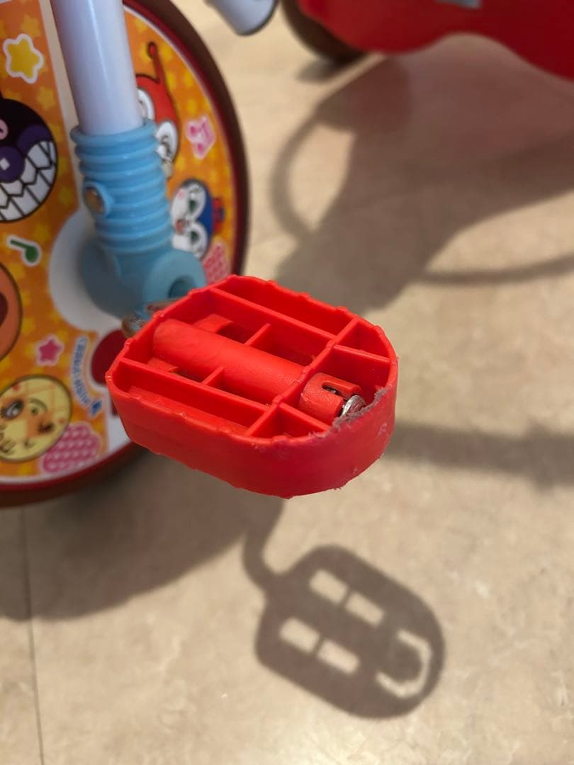 アンパンマン・折りたたみ三輪車