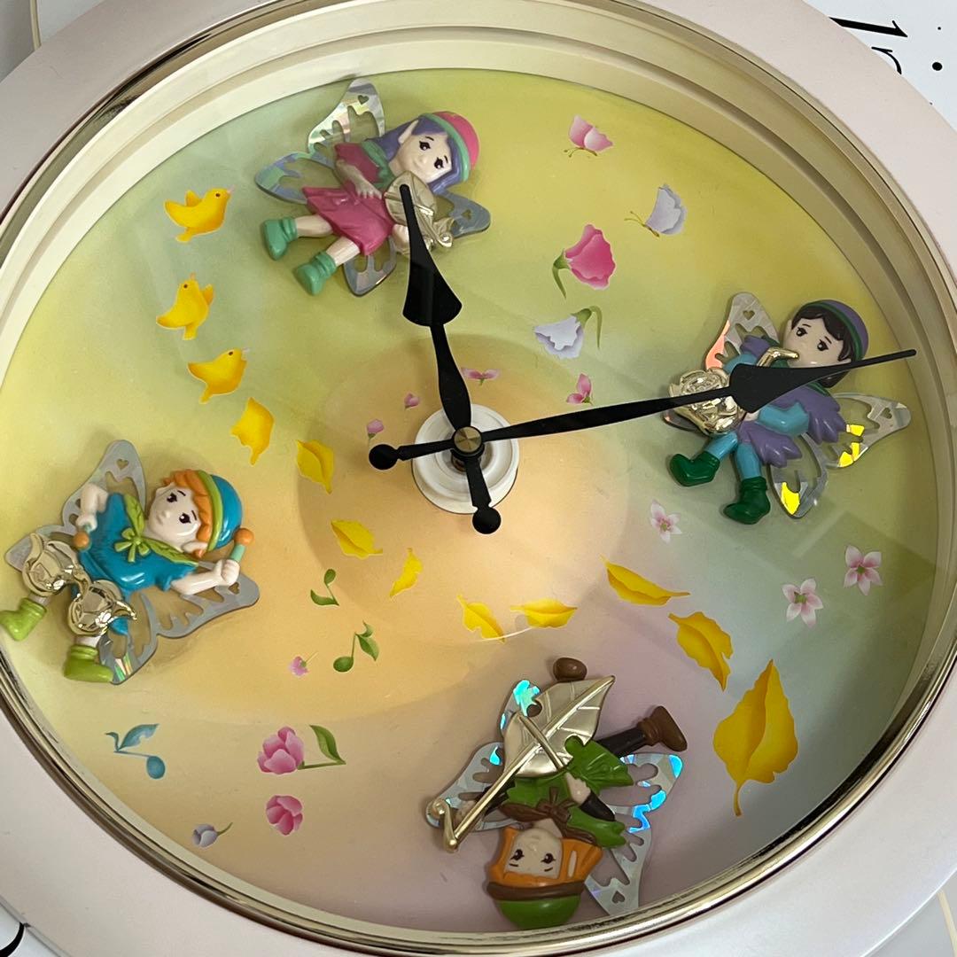 ★希少★からくり時計 スモールワールド エクロール リズム 掛け時計