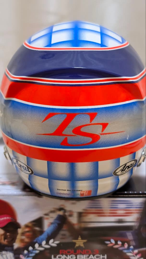 百*平様 佐藤琢磨 1/2ヘルメット 2013 ロングビーチ