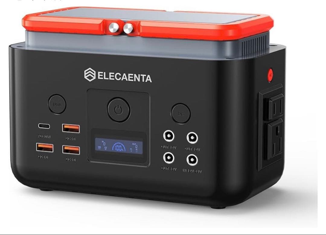ELECAENTA ポータブル電源 超小型 200Wh