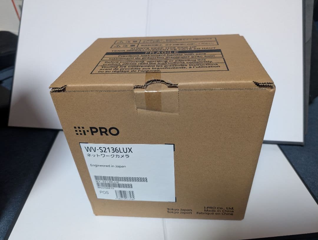 i-PRO WV-S2136LUX 屋内ドームカメラ×2