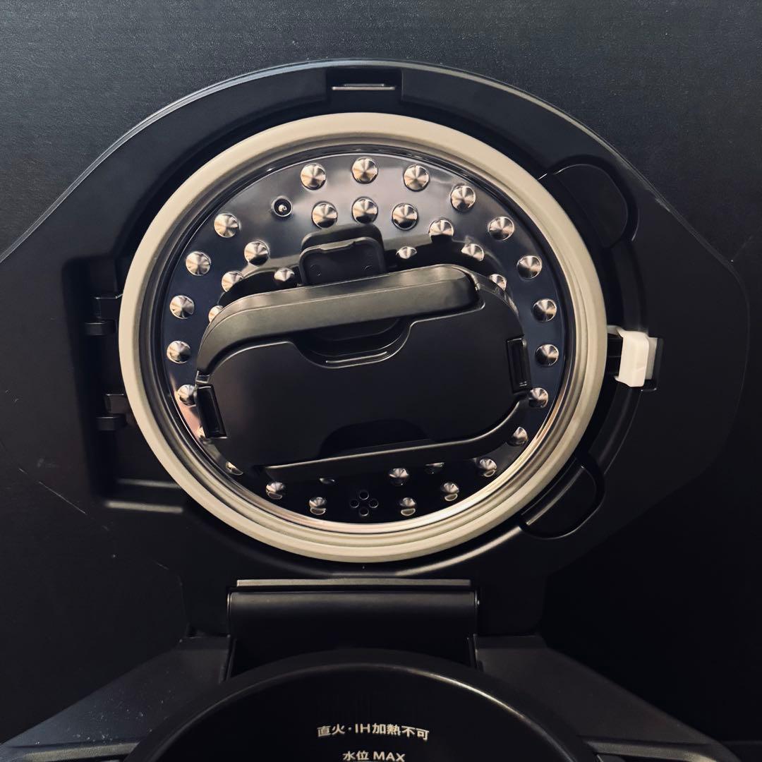 【未使用に近い】SHARP ホットクック KN-HW16G ブラック