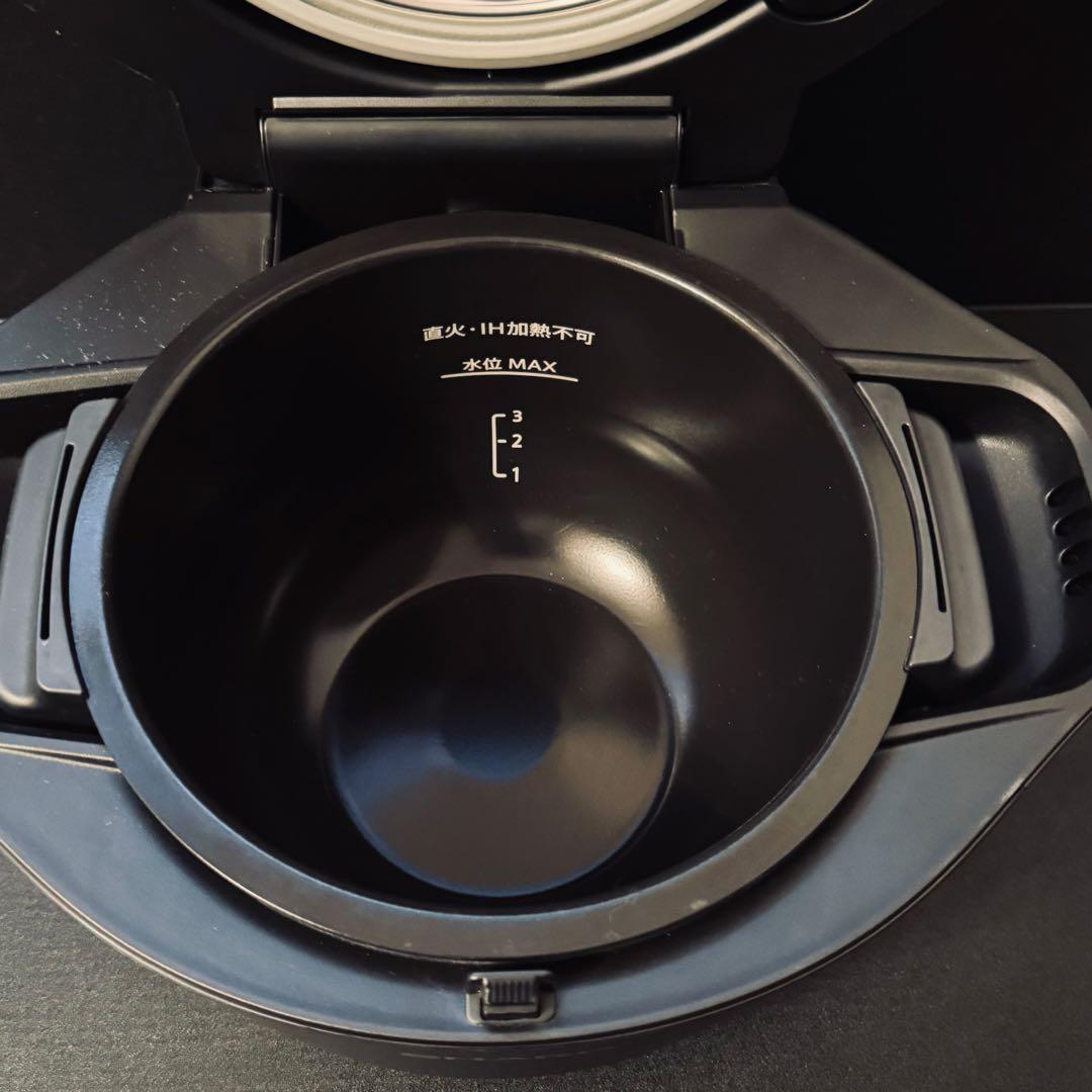 【未使用に近い】SHARP ホットクック KN-HW16G ブラック