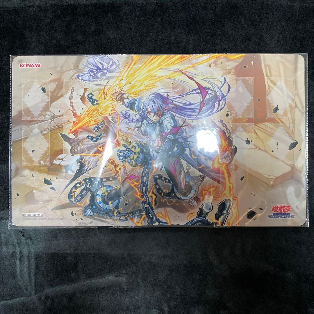 遊戯王　ランキングデュエル プレイマット 教導の雷霆フルルドリス