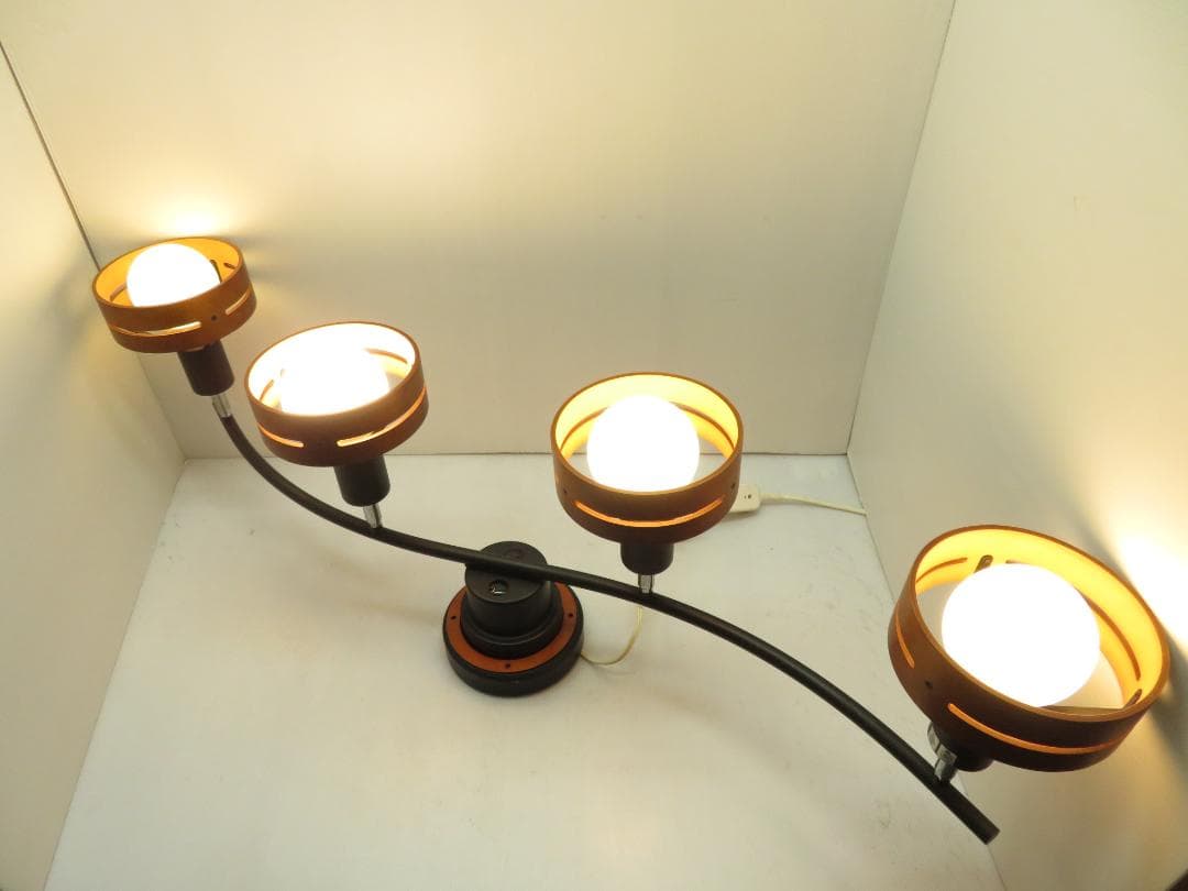 アーチェ シーリングライト LT-5271 ブラック リモコン スチール×ウッド