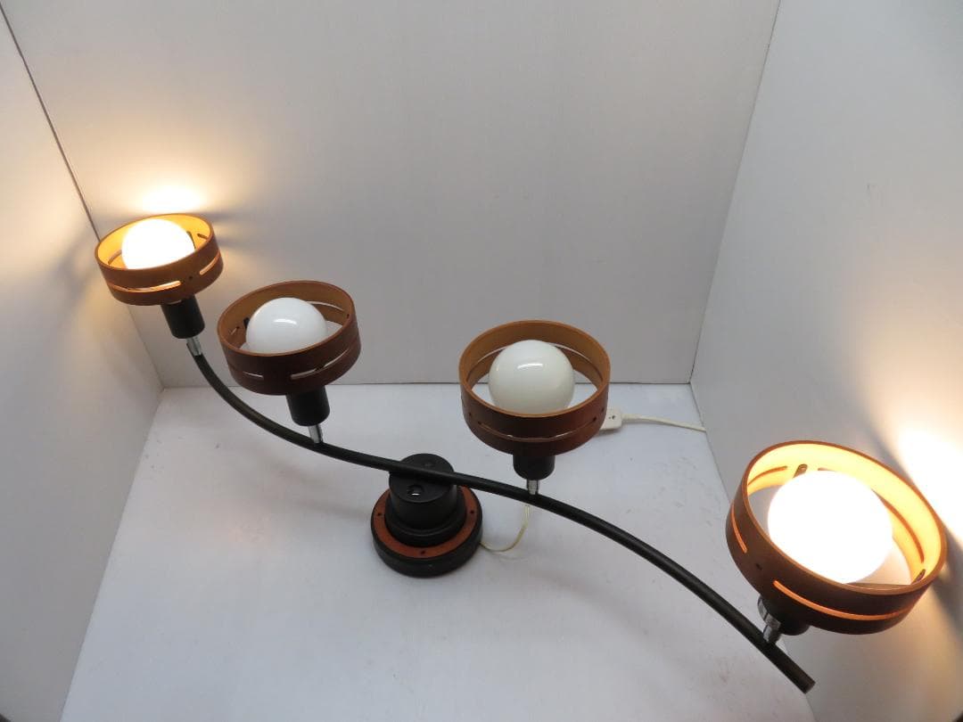 アーチェ シーリングライト LT-5271 ブラック リモコン スチール×ウッド