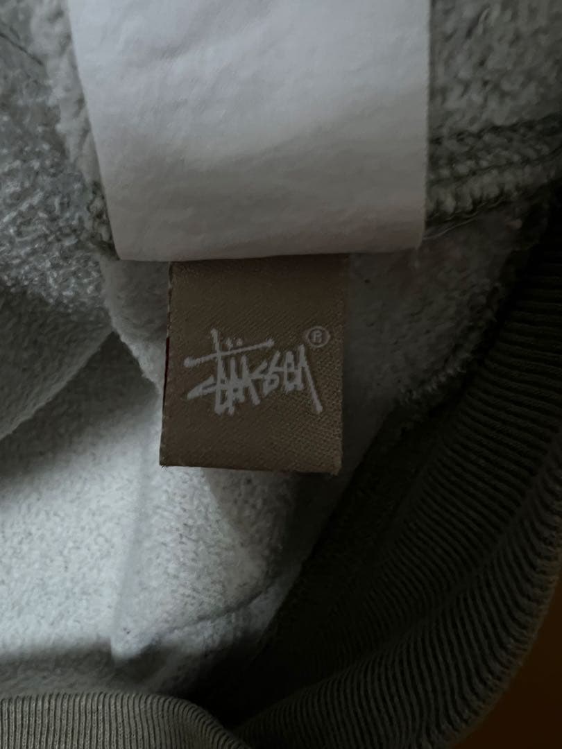 STUSSY ジップアップパーカー