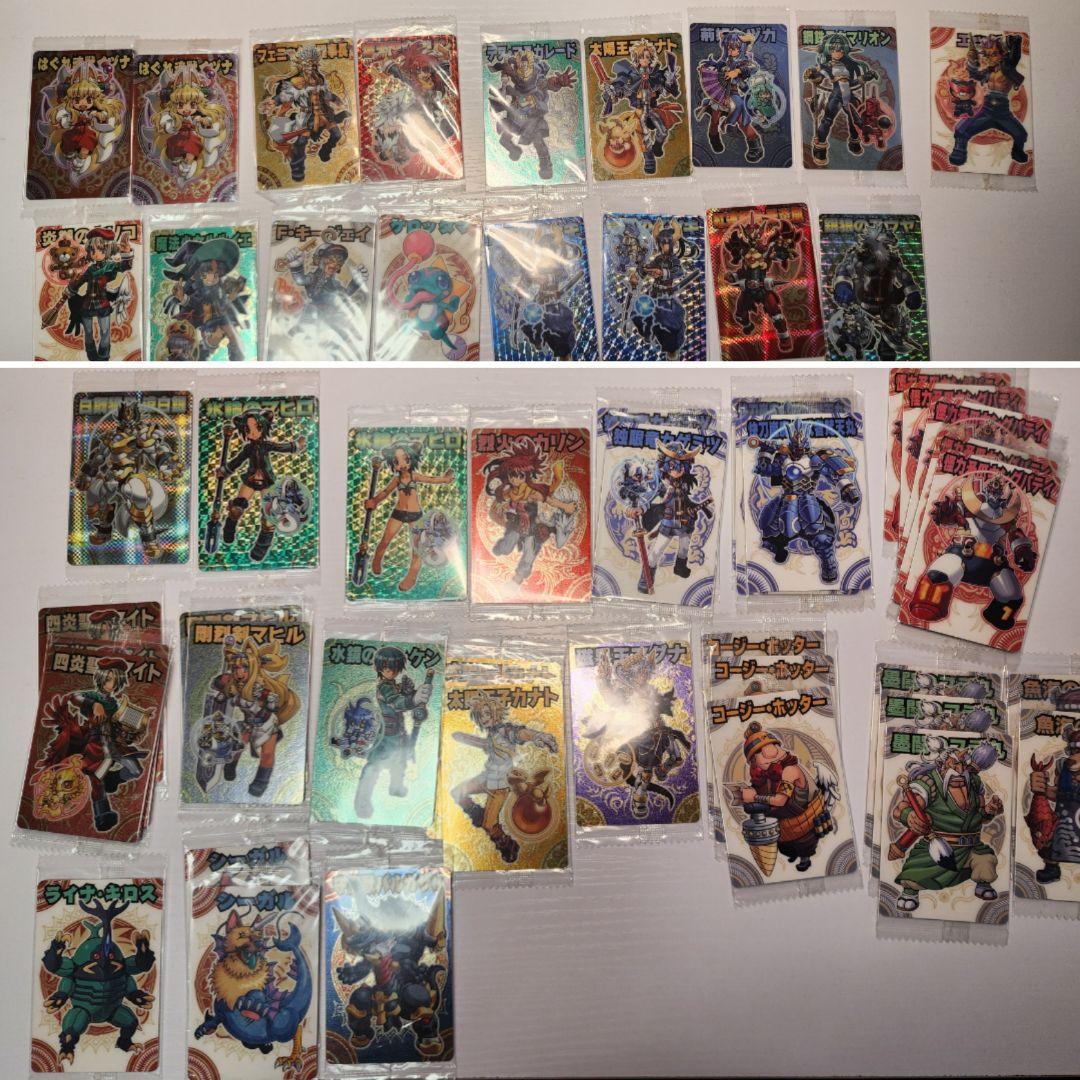 【神羅万象チョコまとめ売り】神獄の章・王我羅旋の章・ゼクスファクター・七天の覇者