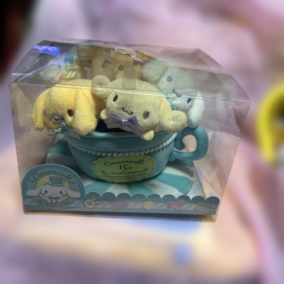 激レア☆シナモンフレンズ 15周年 まめプチぬいぐるみセット☆希少