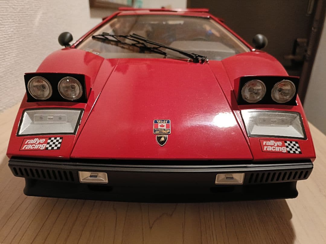 デアゴスティーニ　ランボルギーニ・カウンタック LP500S　完成品