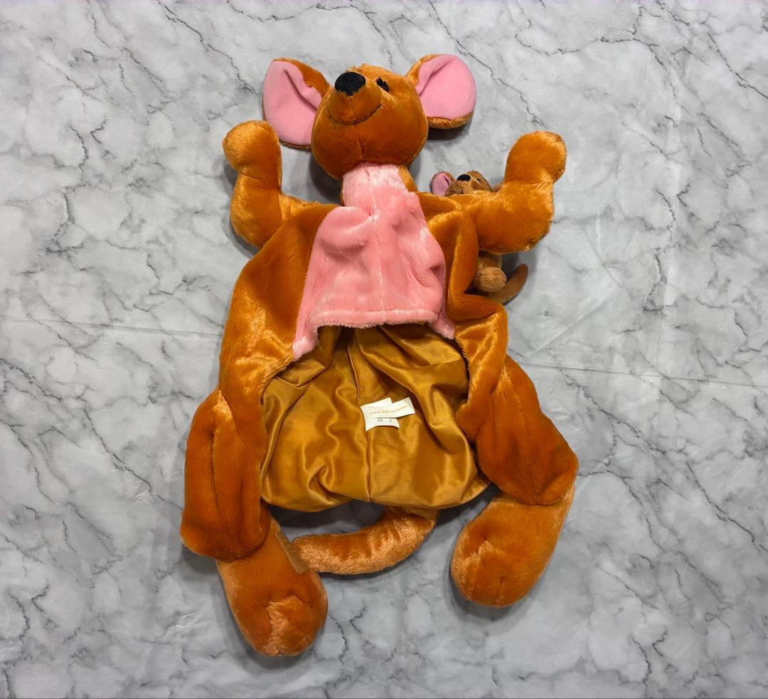 ディズニー　カンガルー　くまのプーさん　ファンキャップ