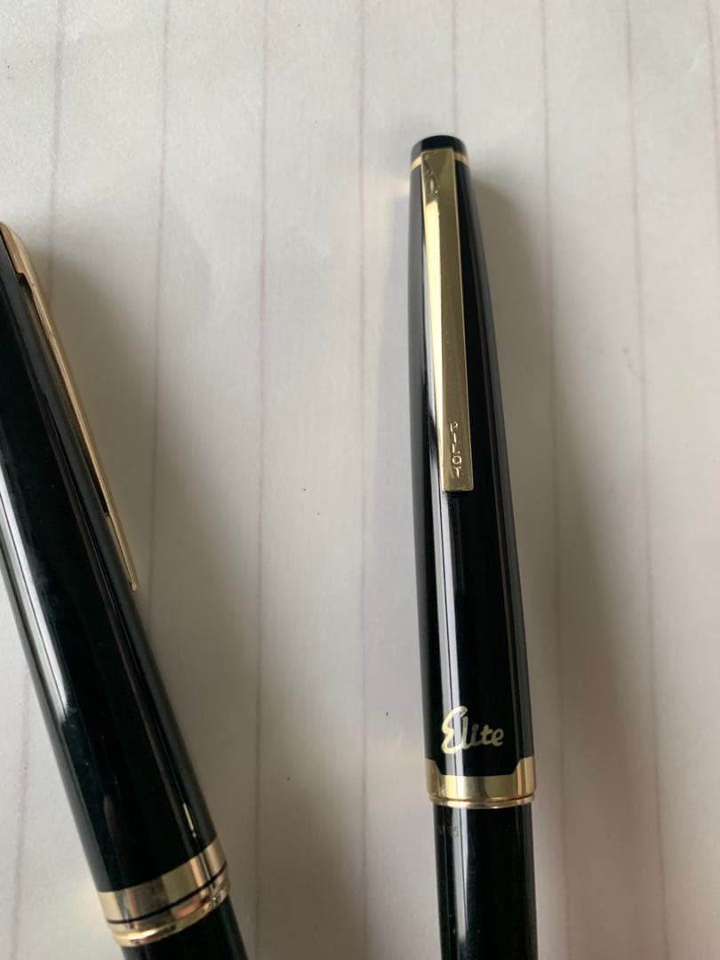 PILOT（パイロット） elite 万年筆 18K 2本まとめ売り