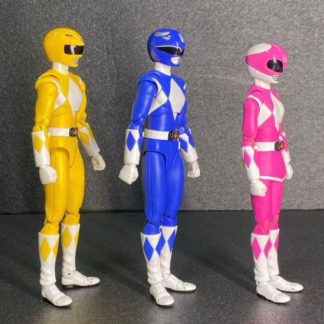 3種セット トリケラレンジャー タイガーレンジャー プテラレンジャー SHF