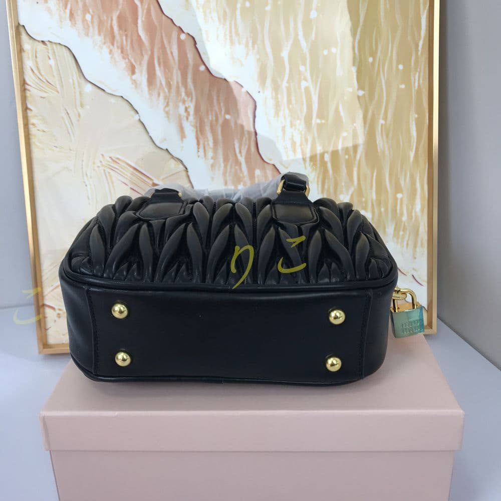 MIU MIU ミュウミュウボウリングバッグ ハンドバッグ