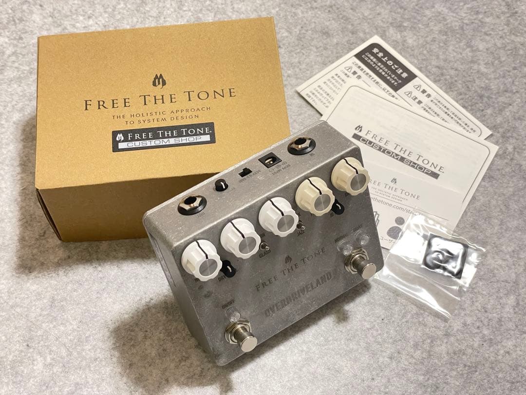 FREE THE TONE OVERDRIVELAND ギターエフェクター